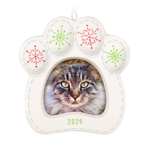 Hallmark Keepsake Ornament 2024 Pretty Kitty Photo Holder - Picture 9 of 14